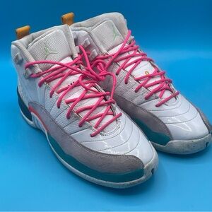 Jordan 12 Retro GS White/Vapor Green